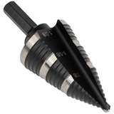 3 Step Drill Bit, 7/8" to 1-3/8", Double Fluted redirect to product page